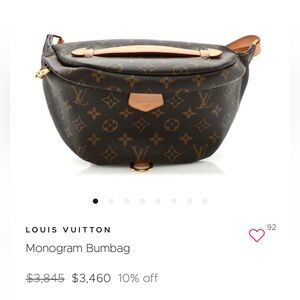 Louis Vuitton Monogram Bum Bag